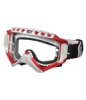 Gafas Scott Bevo Xi Flat Red Silver / Clear Works