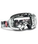 Gafas Scott Hustle Mx Tiger Black White / Clear Works