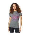 Camiseta Chica Fox Richter Tee Heather Graphite