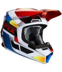 Casco FOX V1 Yorr Blue / Red