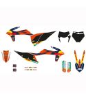 Kit de Adhesivos BlackBird Factory KTM EXC-EXCF 2020-2023 / KTM SX-SXF 2019-2022