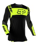 Camiseta Fox Flexair Mach One Black / Yellow