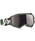 Gafas Scott Fury Dark Green / White - Silver Chrome Works