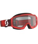 Gafas Scott Hustle X Dark Red / Red - Clear Lens