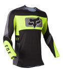 Camiseta Fox Flexair Mirer Black / Yellow