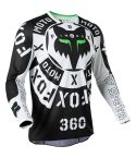 Camiseta Fox 360 Nobyl Black / White Limited Edition