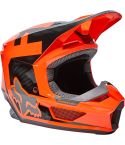 Casco Niño FOX V1 Dier Fluo Orange 2022