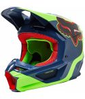 Casco Niño FOX V1 Venz Dark Indigo 2022