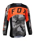 Camiseta Niño Fox 180 BNKR Grey Camo / Orange 2023