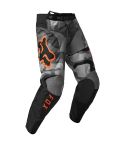 Pantalón Niño FOX 180 BNKR Grey Camo / Orange 2023