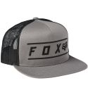 Gorra Fox Pinnacle Mesh Snapback Hat Gray / Black