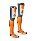 Calcetines FOX Flexair Knee Brace Sock Fluo Orange