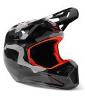 Casco Niño Fox V1 Bnkr Grey Camo / Orange 2023