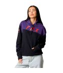 Sudadera Chica Fox Fgmnt Black Purple