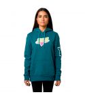 Sudadera Chica Fox Vizen Heather Maui Blue