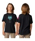 Camiseta Niño Fox Youth Nuklr Head Tee Black