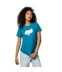 Camiseta Chica Fox Vizen Maui Blue