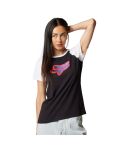 Camiseta Chica Fox Raglan Fgmnt Black