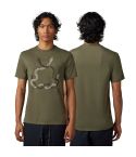 Camiseta Fox Caved In Tech Tee Olive Green