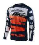 Camiseta KTM Troy Lee Designs GP Brushed Navy / Orange
