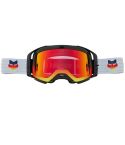 Gafas Fox Airspace Flora White - Inyected Mirror Red Lens 2024