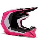 Casco Fox V1 Nitro Black / Pink