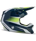 Casco Niño Fox V1 Flora Dark Indigo Blue 2024