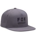 Gorra Fox Non Stop Tech Snapback Steel Grey