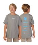 Camiseta Niño Fox Youth Magnetic Heather Graphite Grey