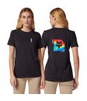 Camiseta Chica Fox Scans Black
