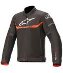 Chaqueta Ventilada Alpinestars T-SPS Air Jacket Black / Red Fluo