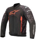 Chaqueta Ventilada Alpinestars T-GP Plus R V3 Air Jacket Black / Camo / Red Fluo