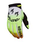 Guantes FOX 180 Hello Future White / Yellow