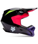 Casco Niño FOX V1 Elevated Pink