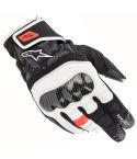 Guantes Alpinestars SMX Z Drystar® Black White / Red Fluo