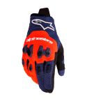 Guantes Alpinestars Pro-Dura Navy Hot Orange White 2026