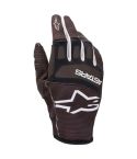 Guantes Alpinestars Techstar Negro/Blanco.