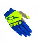 Guantes Alpinestars Racefend Yellow Fluo Blue 2019