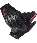 Guantes Alpinestars Megawatt V2 Black / Red Fluo