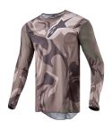 Camiseta Alpinestars Racer Tactical Military Green / Camo Brown