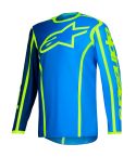 Camiseta Alpinestars Fluid Apex Blue / Yellow Fluo 2026