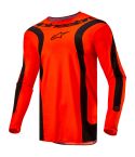 Camiseta Alpinestars Fluid Lurv Hot Orange / Black