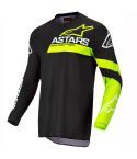 Camiseta Alpinestars Fluid Chaser Black / Yellow Fluo