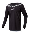 Camiseta Alpinestars Fluid Graphite Black / Silver