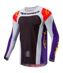 Camiseta Alpinestars Techstar Ocuri Hot Orange / Purple / Black