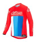 Camiseta Niño Alpinestars Racer Venom Red / White / Blue