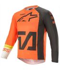 Camiseta Niño Alpinestars Racer Compass Black / Orange