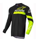 Camiseta Niño Alpinestars Racer Chaser Black / Yellow Fluo 2022