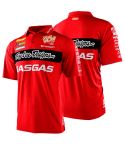 Polo GasGas Troy Lee Designs Team Pit Shirt Red