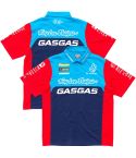 Polo GasGas Troy Lee Designs Team Pit Shirt Navy / Red 2024